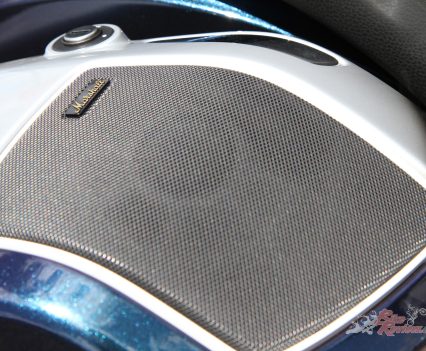 Crystal clear audio from the sizeable speakers.