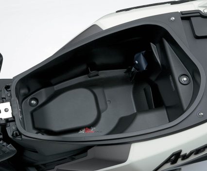 Under seat storage.