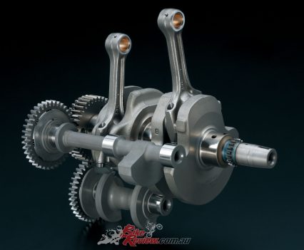 Bottom-end assembly.