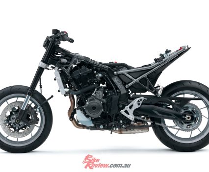 Rugged steel frame.