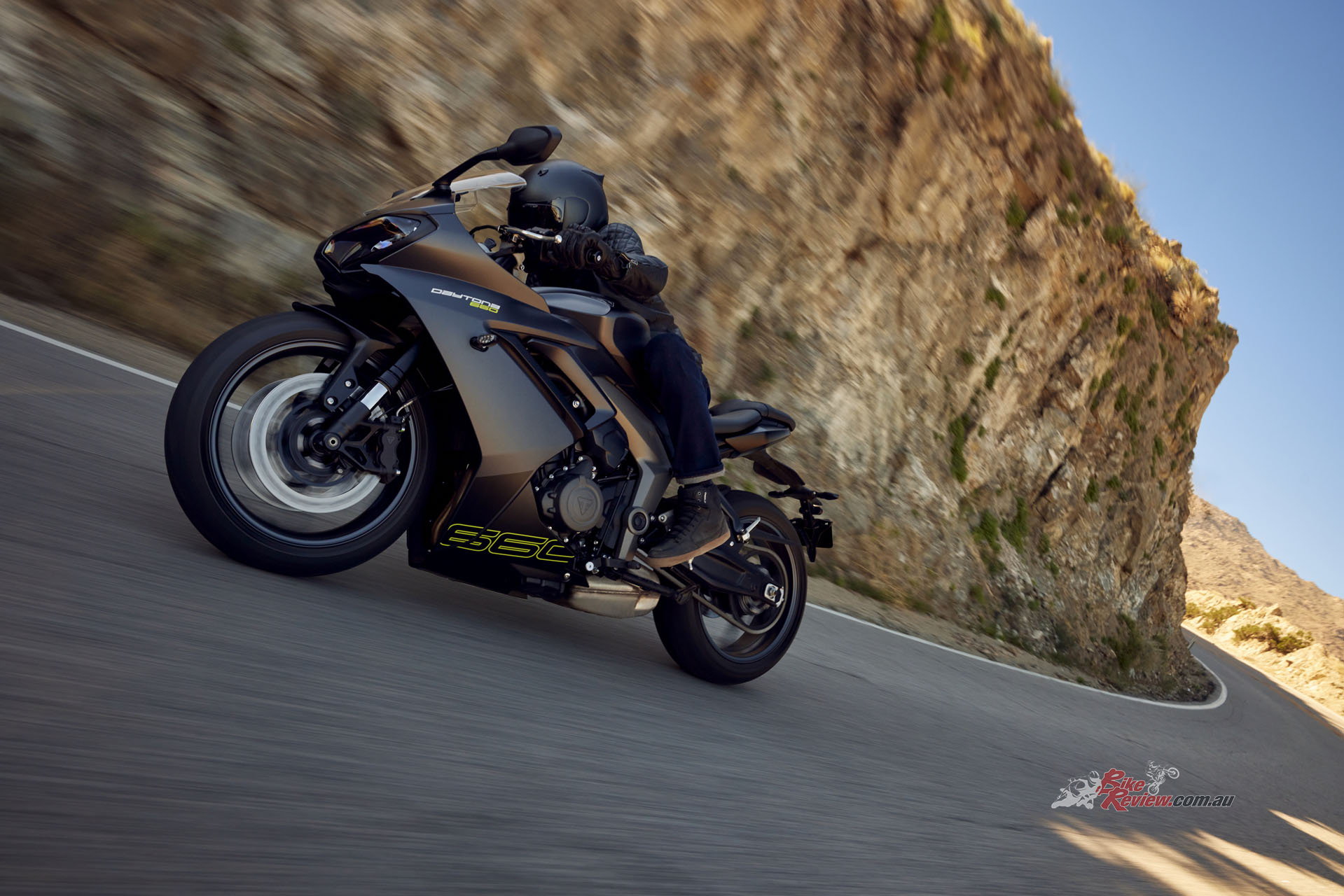 Triumph has revealed an all-new triple powered middleweight sports bike for 2024. The Daytona 660 will be available in Australia from March.