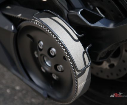 Belt drive.
