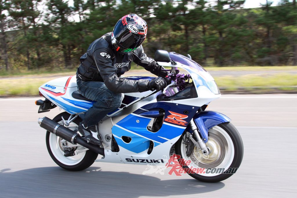 Jeff was excited to be riding one of the bikes he drooled over as a 20-year-old. 