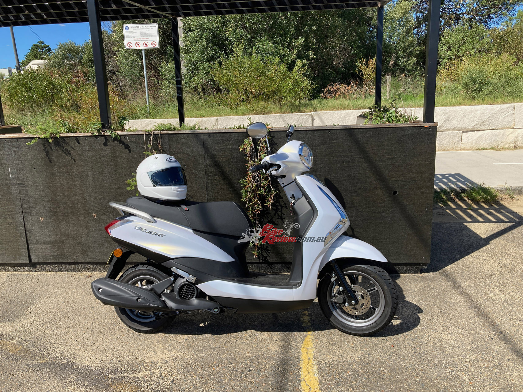 I've done about 12 hours riding at least in the past six weeks, lots of short trips, I've ridden the 125 every day.