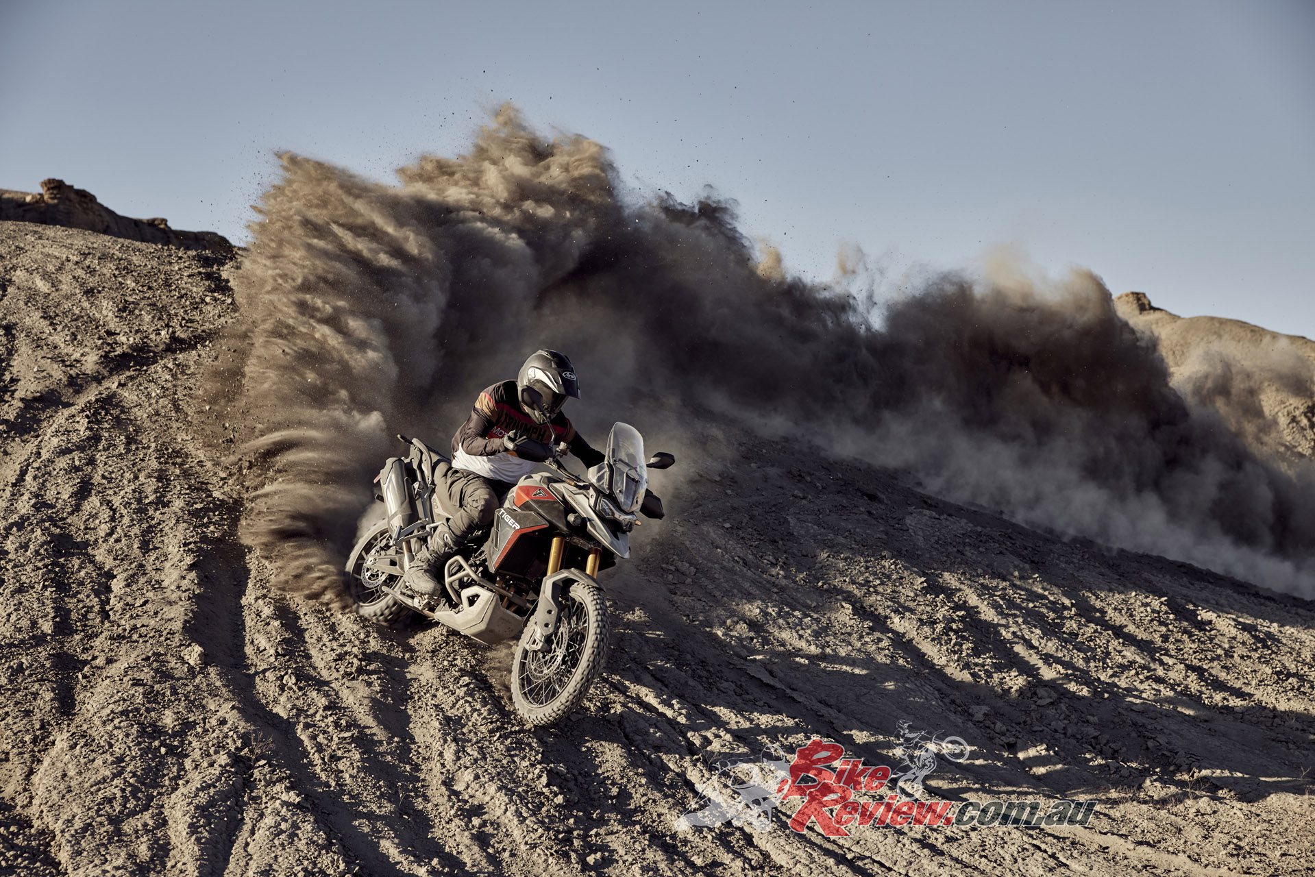 The Triumph Tiger Rally Pro edition is for the serious adventure rider, with SHOWA forks and increased travel over the other variants.