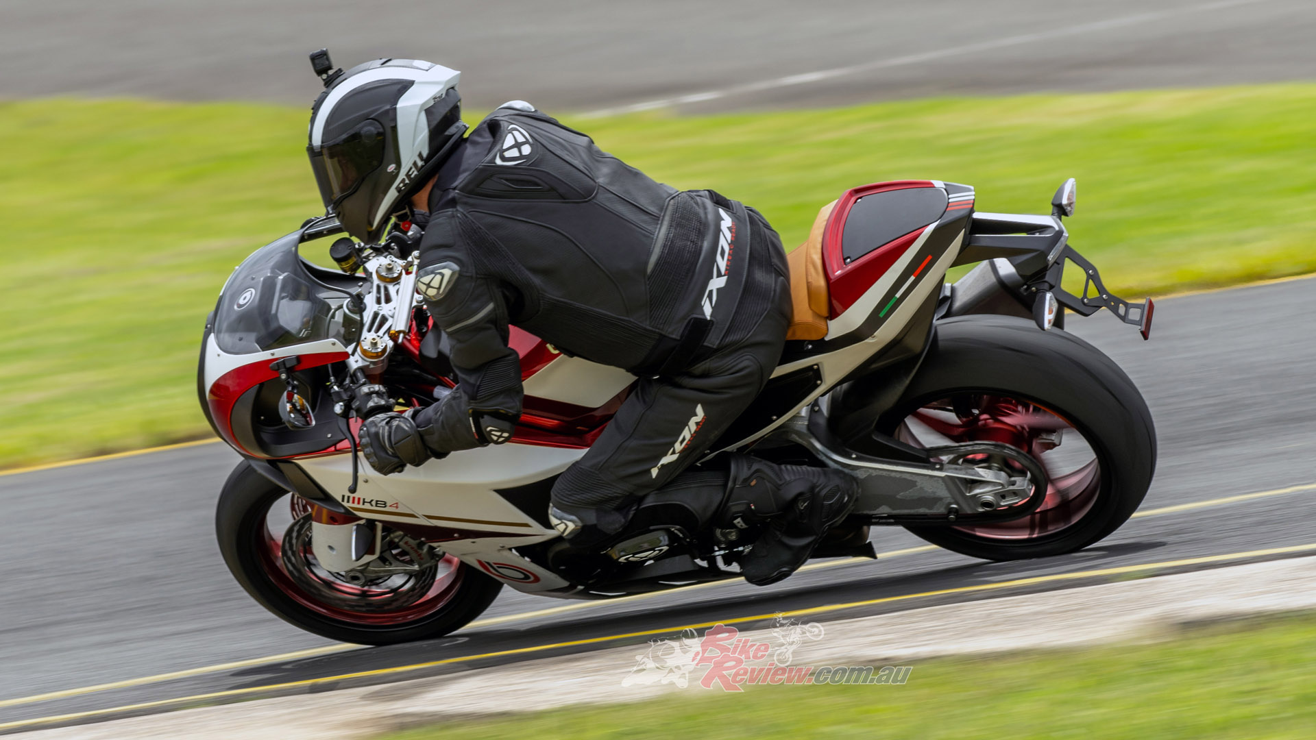 "Bimota haven’t skimped on quality, at the front you get Ohlins NIX30 forks and at the rear a TTX36 shock"...