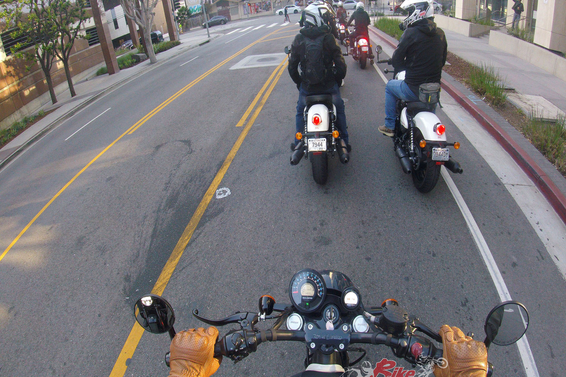 Riding the Shotgun through Downtown LA.