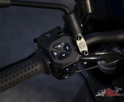 Left hand controls.