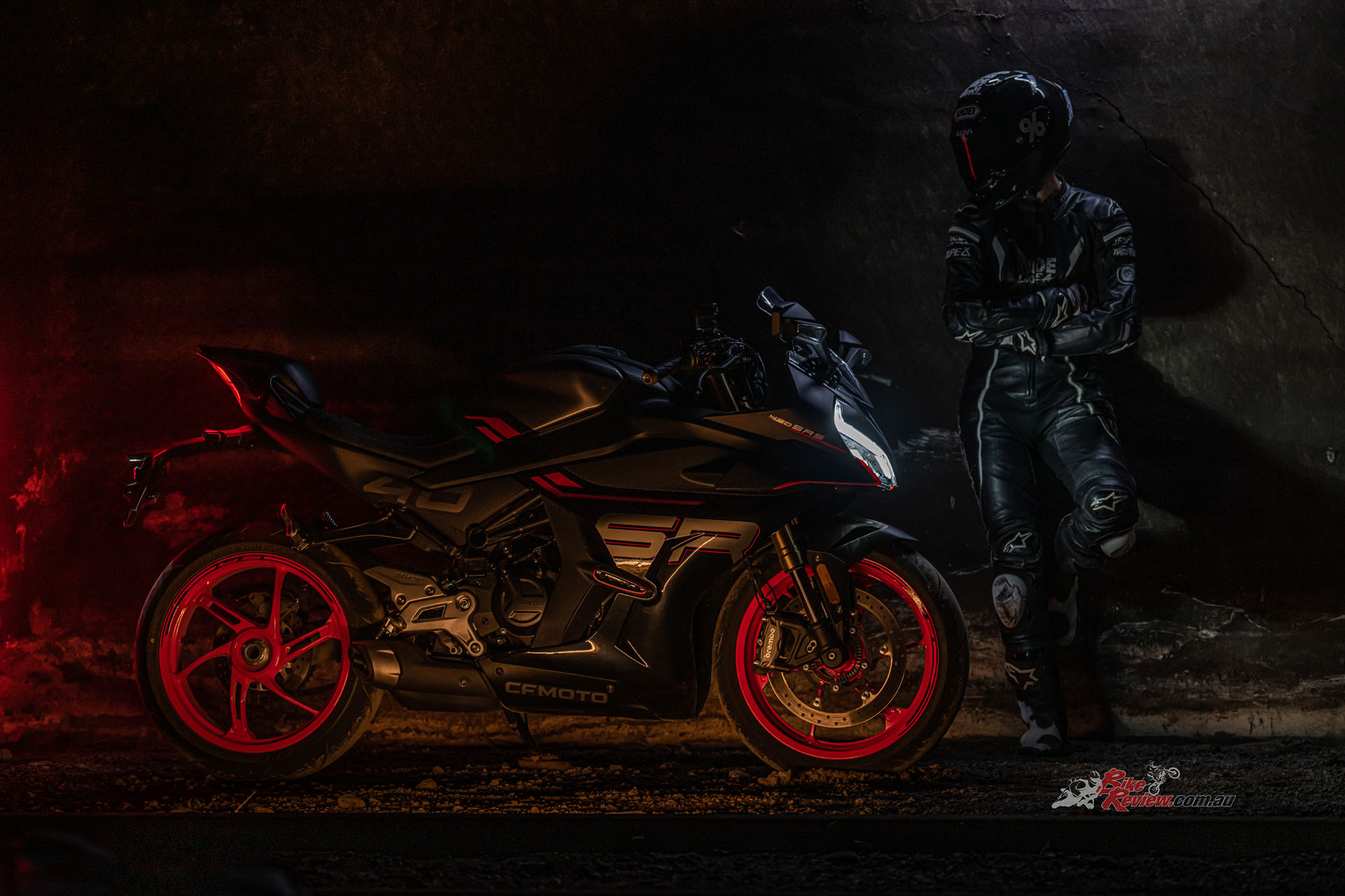 The most important changes are the addition of traction control and adjustable suspension for the 450SR S!